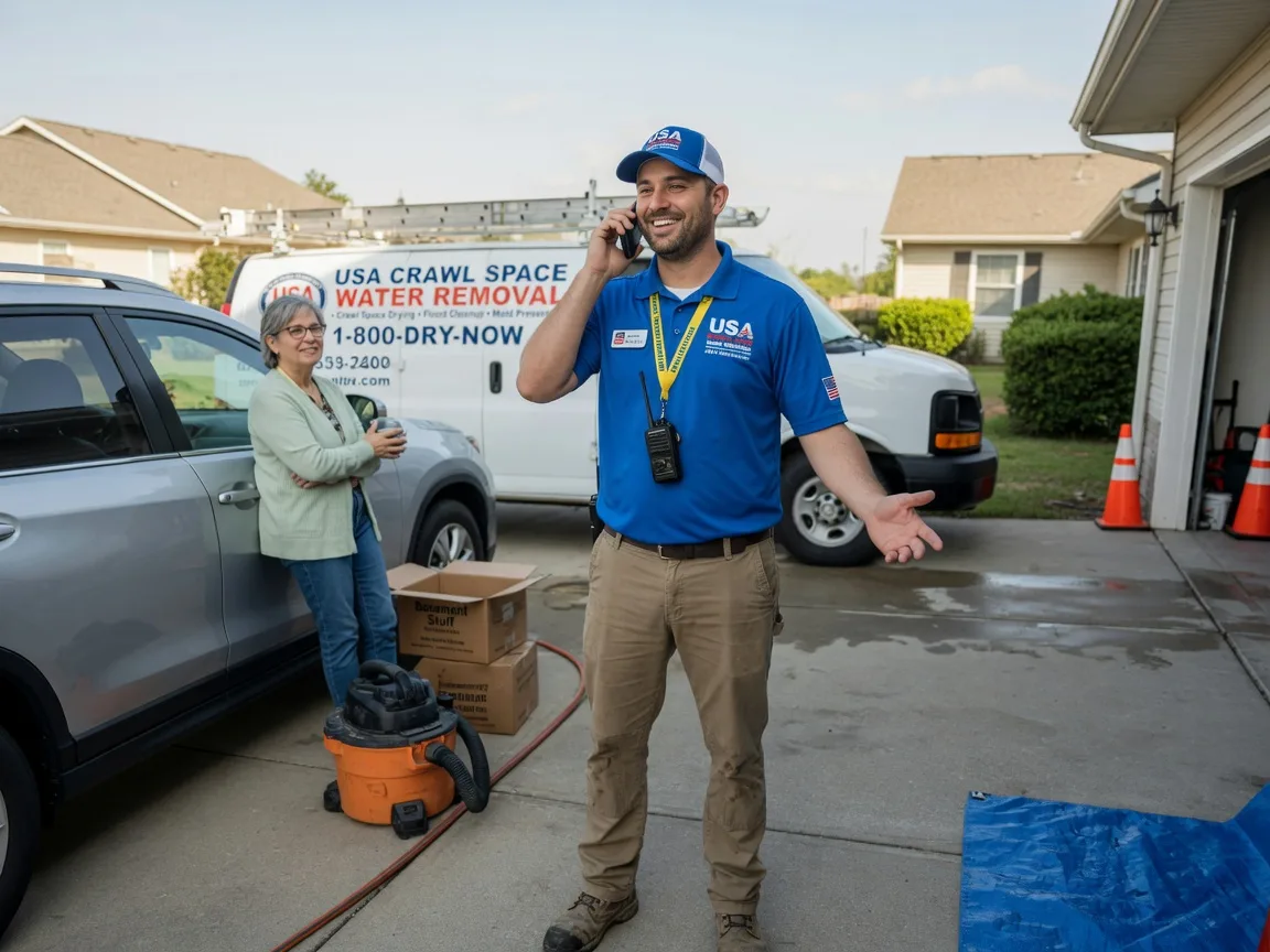 Crawl Space Water Removal Clinton, IN FAQs